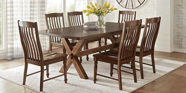 Twin Lakes Brown 72 in. Rectangle Table-2