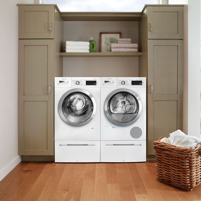 Bosch 800 Series 2.2 Cu. Ft. White Front Load Compact Washer 6
