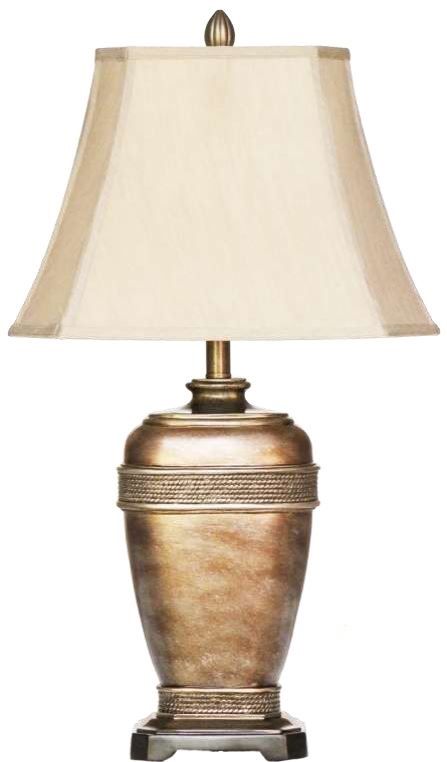 H & H Lamp Sicily Gray Lamp