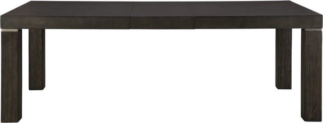 Signature Design by Ashley® Hyndell Dark Brown Expandable Dining Table 1