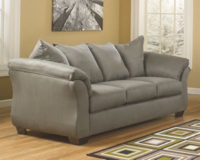 Signature Design by Ashley® Darcy Cobblestone Full Sofa Sleeper 2