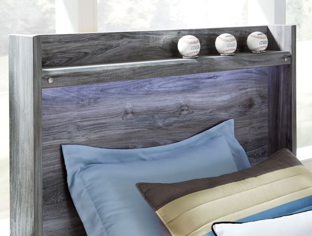 Tête de lit à panneaux double double Baystorm, gris, Signature Design by Ashley® 3