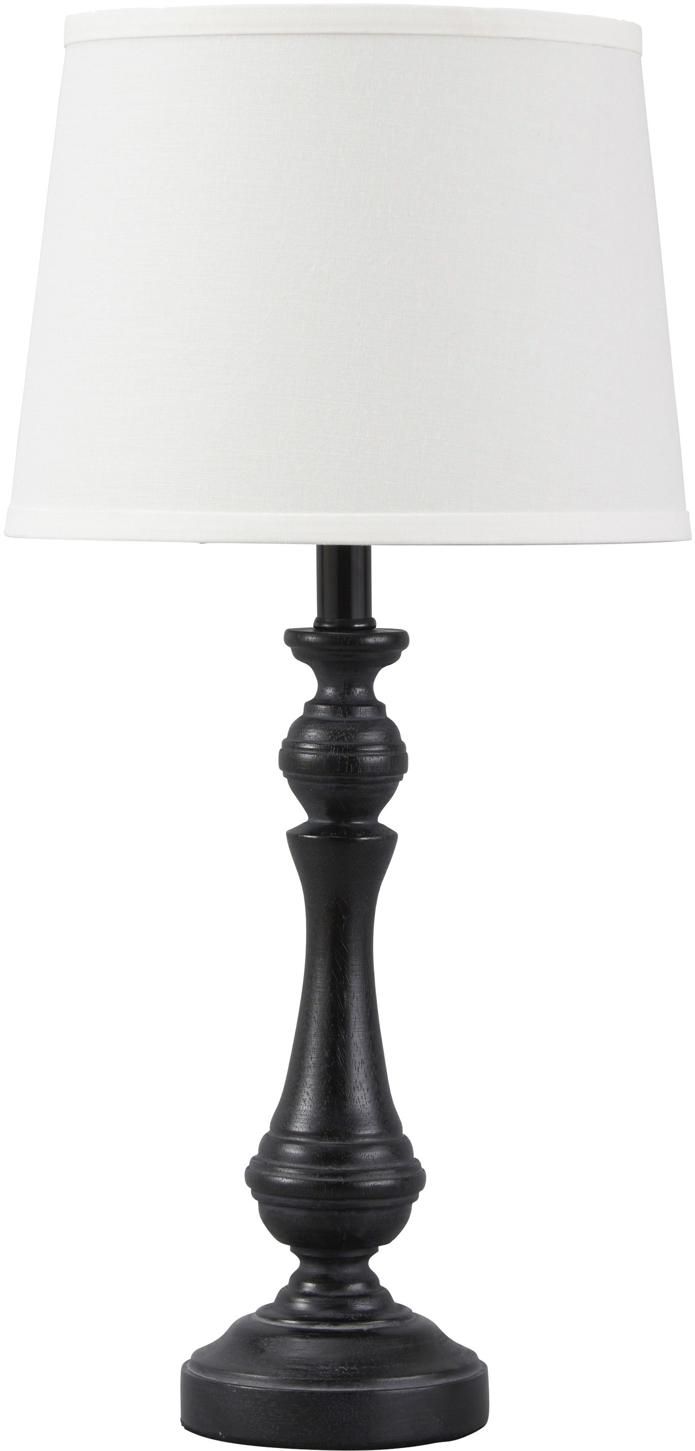 Signature Design by Ashley® Kian Black/White Poly Table Lamp