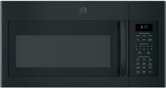 GE® Series 1.7 Cu. Ft. Black Over The Range Sensor Microwave