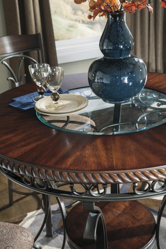 signature design by ashley glambrey round counter table