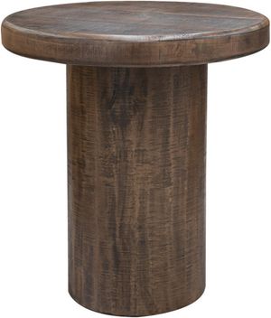International Furniture Direct Suomi Brown End Table