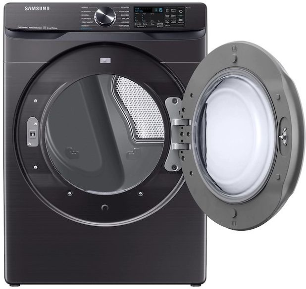 Samsung 7.5 Cu. Ft. Brushed Black Gas Dryer 1
