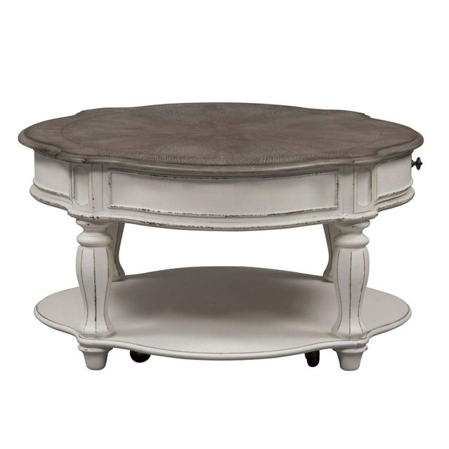 Liberty Magnolia Manor Round Cocktail Table-2