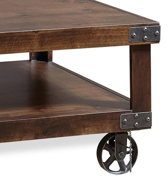 Aspenhome® Industrial Tobacco Cocktail Table 1
