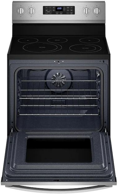 Whirlpool® 30" Fingerprint Resistant Stainless Steel Freestanding Gas Range with 5-in-1 Air Fry Oven-WFG550S0LZ-3
