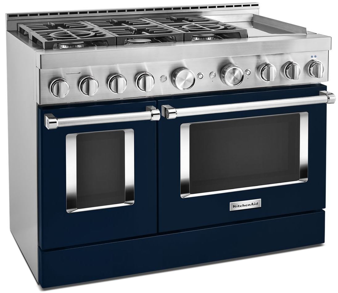 kitchenaid 48 inch gas range top