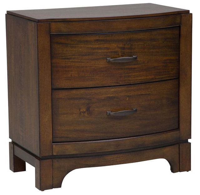 Liberty Furniture Avalon III Pebble Brown Nightstand-0