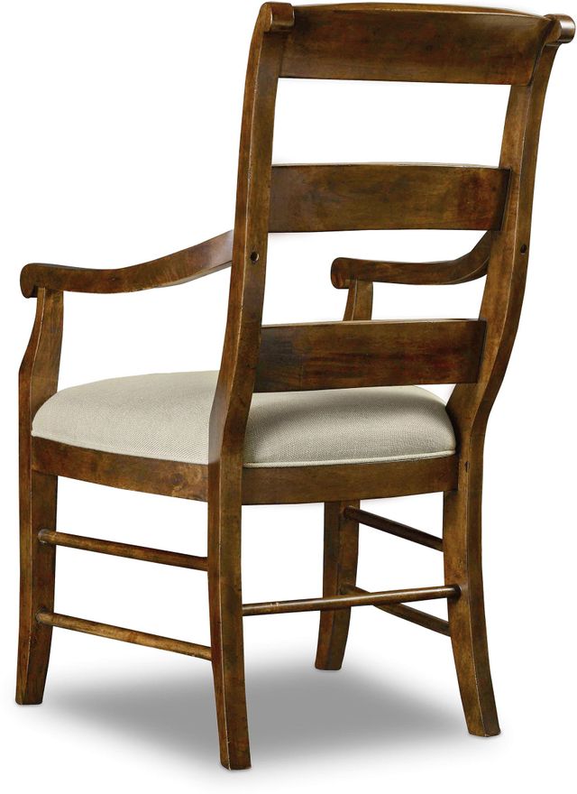 Hooker® Furniture Archivist Beige Ladderback Arm Chair 1