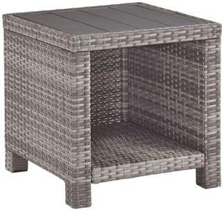Signature Design by Ashley® Salem Beach Gray Square End Table