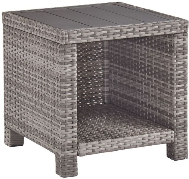 Signature Design by Ashley® Salem Beach Gray Square End Table