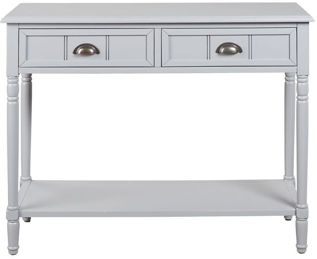 Signature Design by Ashley® Goverton Gray Console Sofa Table-1