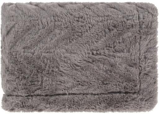 Surya Lapin Medium Gray 50" x 60" Throw Blanket-0