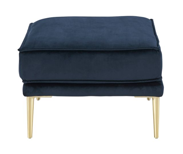 Signature Design by Ashley® Macleary Navy Ottoman-2