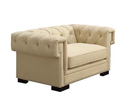 ACME Furniture Eulalia Cream Chair