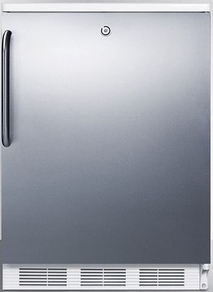 Accucold® by Summit® 5.1 Cu. Ft. Stainless Steel Under the Counter Refrigerator