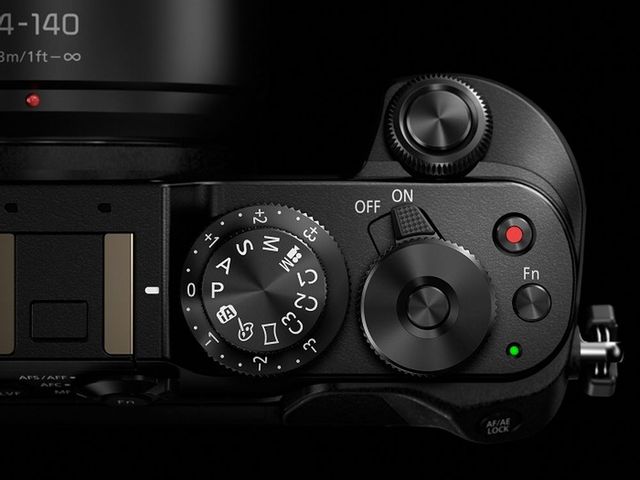 Panasonic® LUMIX GX8 Black 20.3MP 4K Mirrorless Interchangeable Lens Camera Body 5