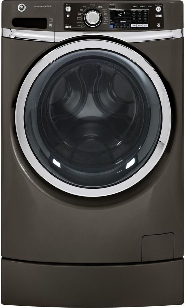 GE® Front Load Washer-Metallic Carbon