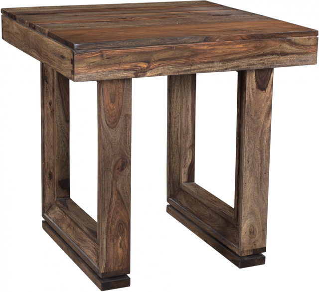Coast to Coast Imports™ Brownstone Nut Brown End Table-0