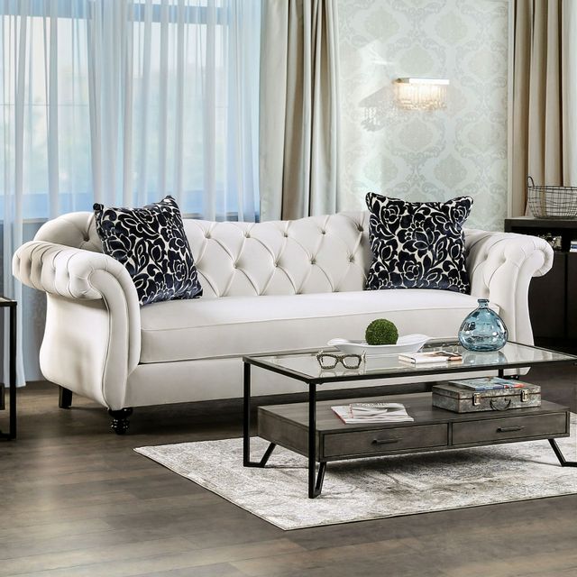 Furniture of America Living Room Love Seat SM5140-LV - The Living