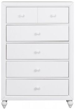 Liberty Furniture Cottage View White Youth  5 Drawer Dresser