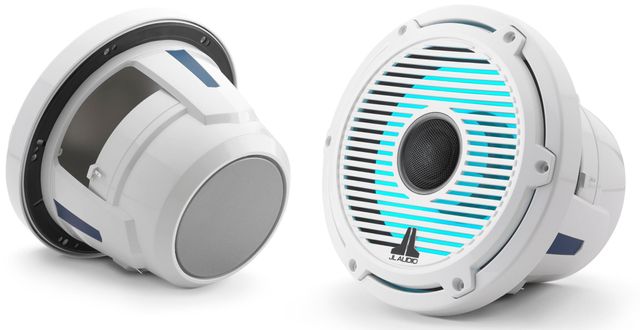 JL Audio® 8.8" Marine Coaxial Speakers with Transflective™ LED Lighting