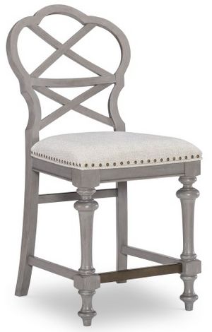 Legacy Classic Kingston Gray Counter Height Dining Chair
