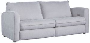 Southern Motion™ Dax Oyster 86" Double Reclining Sofa