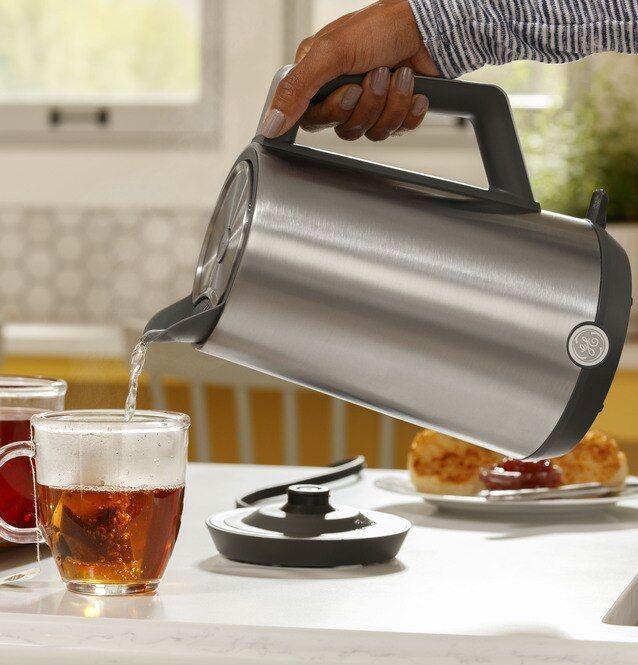 GE® Stainless Steel Cool Touch Kettle 7