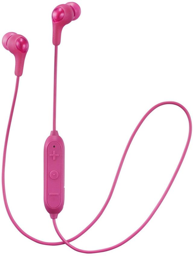 JVC HA-FX9BT Pink Gumy Wireless Bluetooth In-Ear Headphones 0