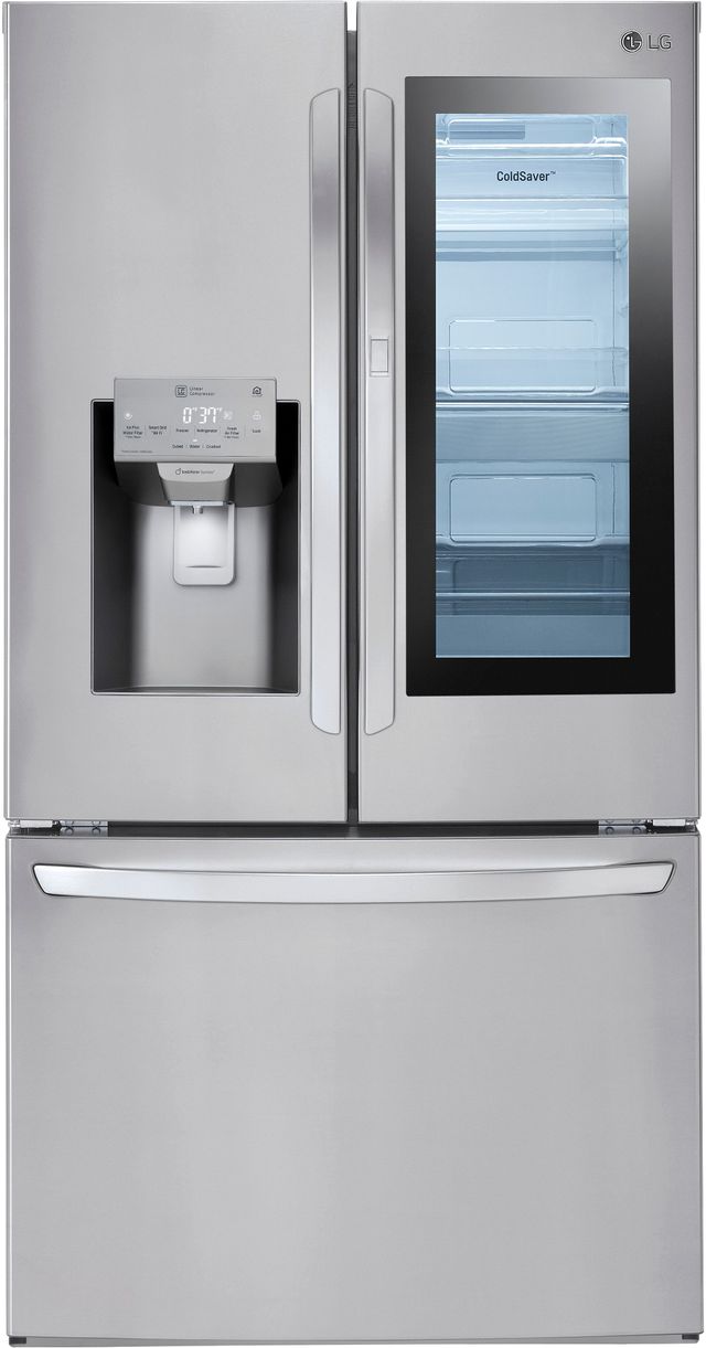 Réfrigérateur à portes françaises de 36 po LG® de 27,5 pi³ - Acier inoxydable 2