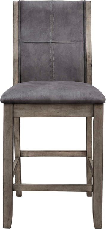 Elements International Destin Gray Counter Height Side Chair 0