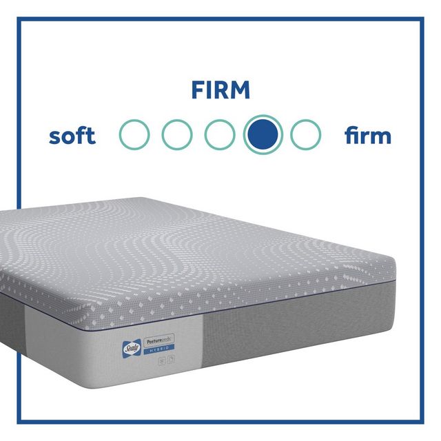 Twin Sealy Posturepedic Hybrid Lacey 13" Firm Mattress-2