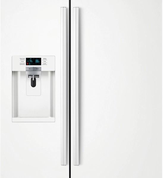 Samsung 22 Cu. Ft. Counter Depth Side-By-Side Refrigerator-White 7