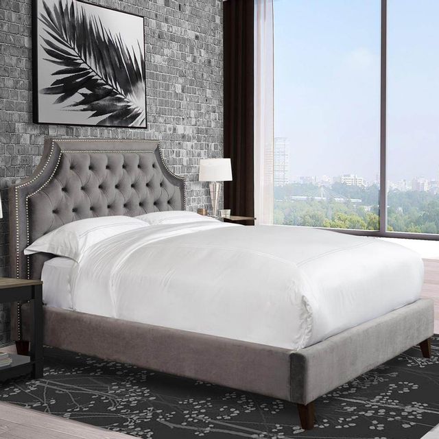 Parker House® Jasmine Flannel Queen Panel Bed 3