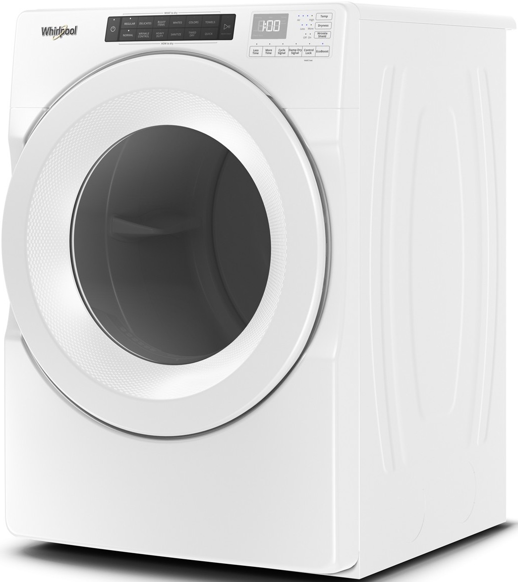 Whirlpool® 7.4 Cu. Ft. White Front Load Electric Dryer | Fischer ...