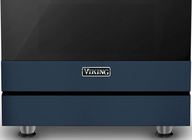Viking® 3 Series 30" Slate Blue Free Standing Electric Range 2