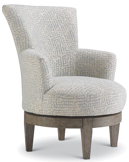 Best Home Furnishings® Justine Riverloom Swivel Chair 0
