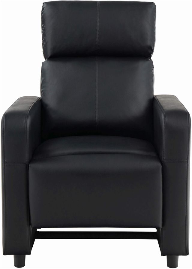 Coaster® Home Toohey Theater Seating Push-Back Recliner 1
