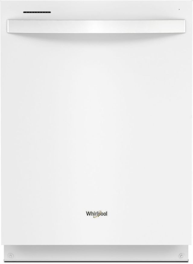 Whirlpool® 24" White Built In Dishwasher-0