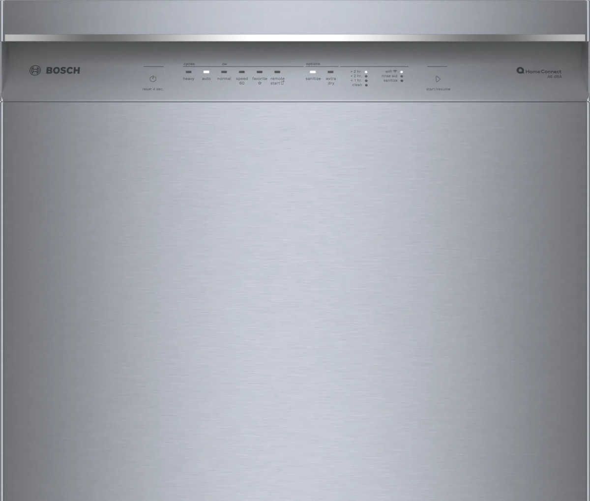 Bosch® 300 Series 24" Stainless Steel Front Control Built In Dishwasher ...