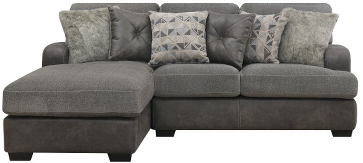 Emerald home outlet repose gray sectional