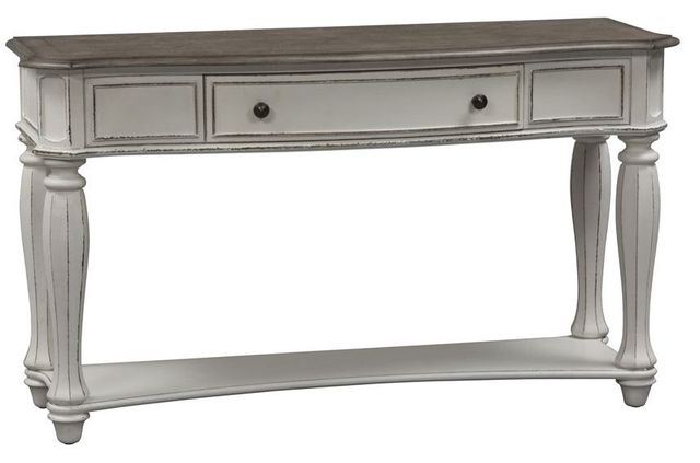 Liberty Furniture Magnolia Two-tone Sofa Table 1
