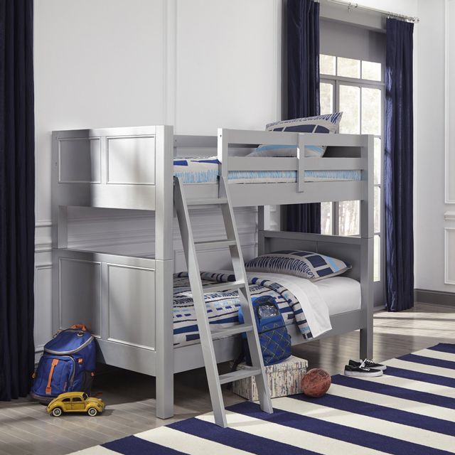 homestyles® Venice Gray Twin/Twin Bunk Bed 4