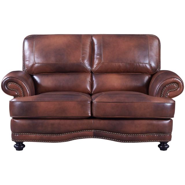 Leather Italia Young Leather Loveseat-1