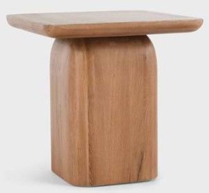 Classic Home Chloe Light Brown End Table